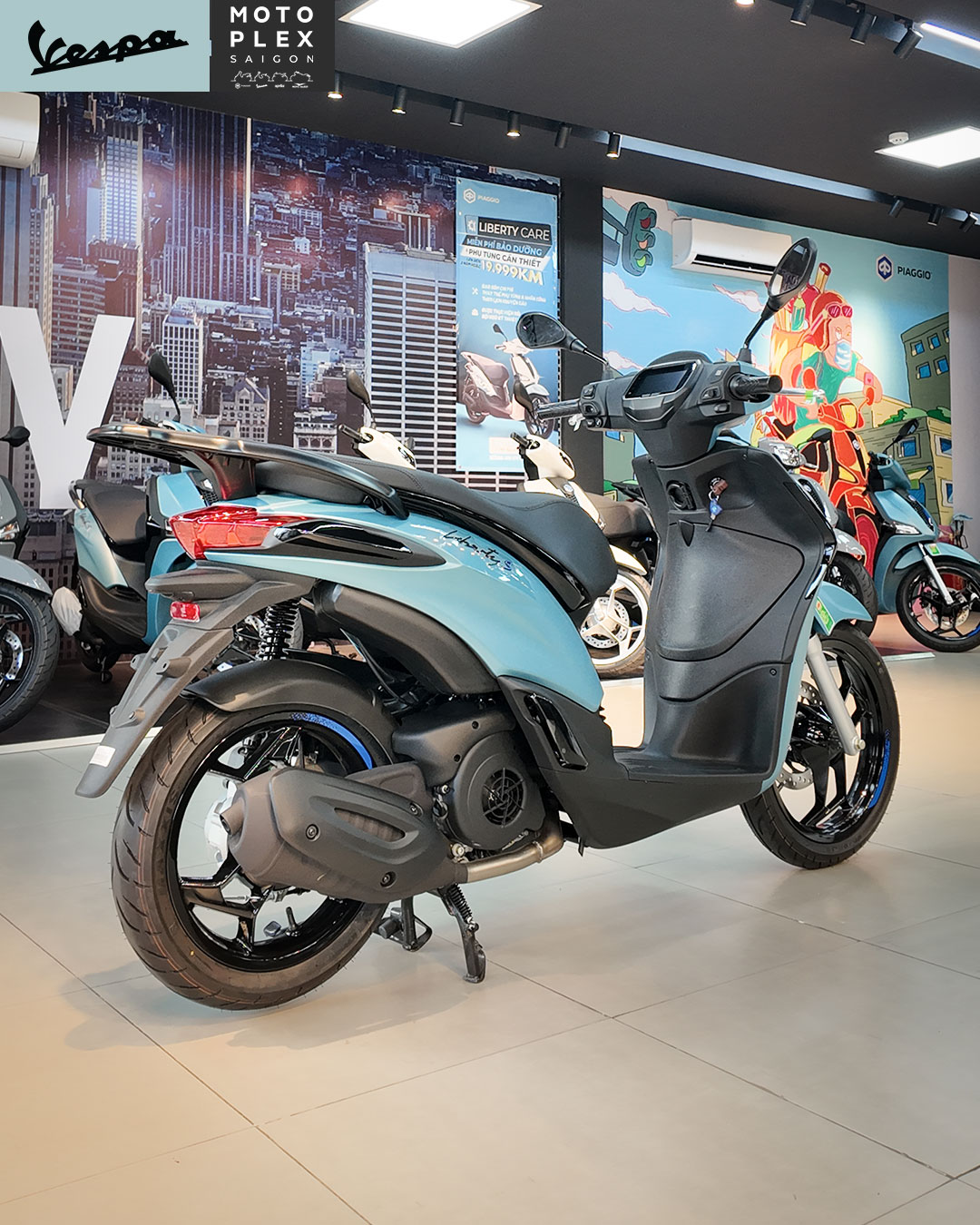 Linh hoạt di chuyển và dễ dàng điều khiển