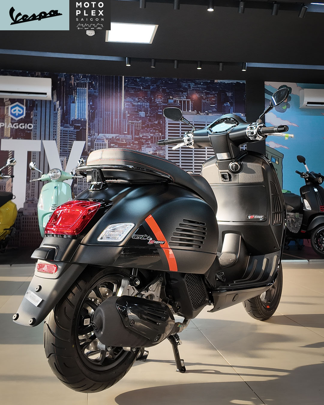 Động cơ mạnh mẽ 155cc, bức tốc nhanh