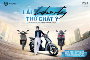 Trải nghiệm và cảm nhận lái thử Vespa, Liberty, Aprilia